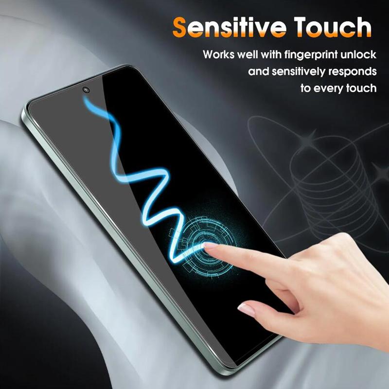 Privacy Screen Glass Xiaomi POCO M6 Pro Glass Anti-Spy Protector Film POCO M6 Pro Tempered Glass Lens Protector Film POCO M6 Pro