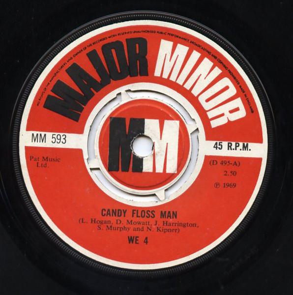 

7inch Record WE 4 - Candy Floss Man MM593 Major Minor 1969 UK Pop Used