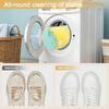 2pcs Shoe Washing Machine Bags, Reusable Sneaker Washing Bags for Washing Machine, Shoe Laundry Bags for Washer and Dryer, 360 Degree Deep Cleaning