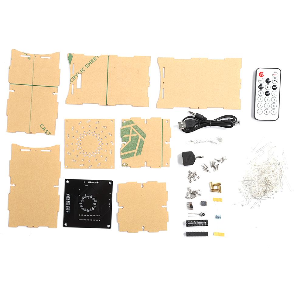 5V USB Light Vertical Ball Kit Designed by PCB Board Colorful LED Light Innovative Music Spectrum