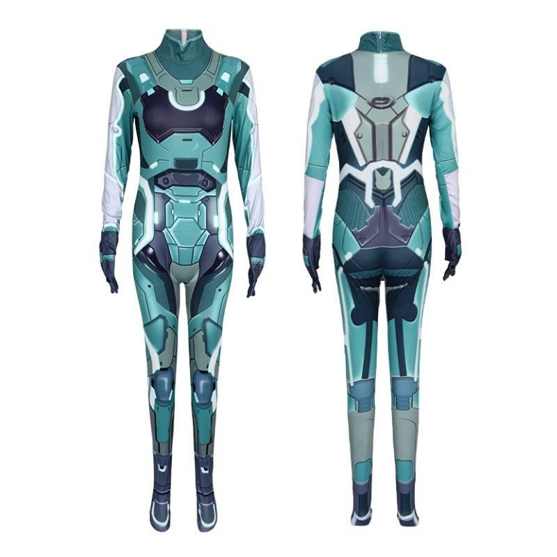Split Cosplay Fiction Costumes Role Play Halloween Party Stage Gift Performance