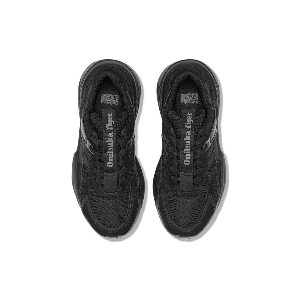 Onitsuka Tiger SP Series SP-I Fabric Synthetic Leather Comfortable Versatile Shock Absorption Low-Top Casual Shoes Unisex sneaker Black 1183C184-001