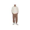 adidas Adicolor Comfortable Soft Casual Sports Breathable Long Sleeve T-Shirt Men Tops Beige JN7022