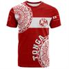 T-shirt Stampa 3D Bandiera di Tonga Harajuku Uomo Donna Moda Emblema del Regno di Tonga Girocollo Magliette Grafiche Abbigliamento Uomo Top