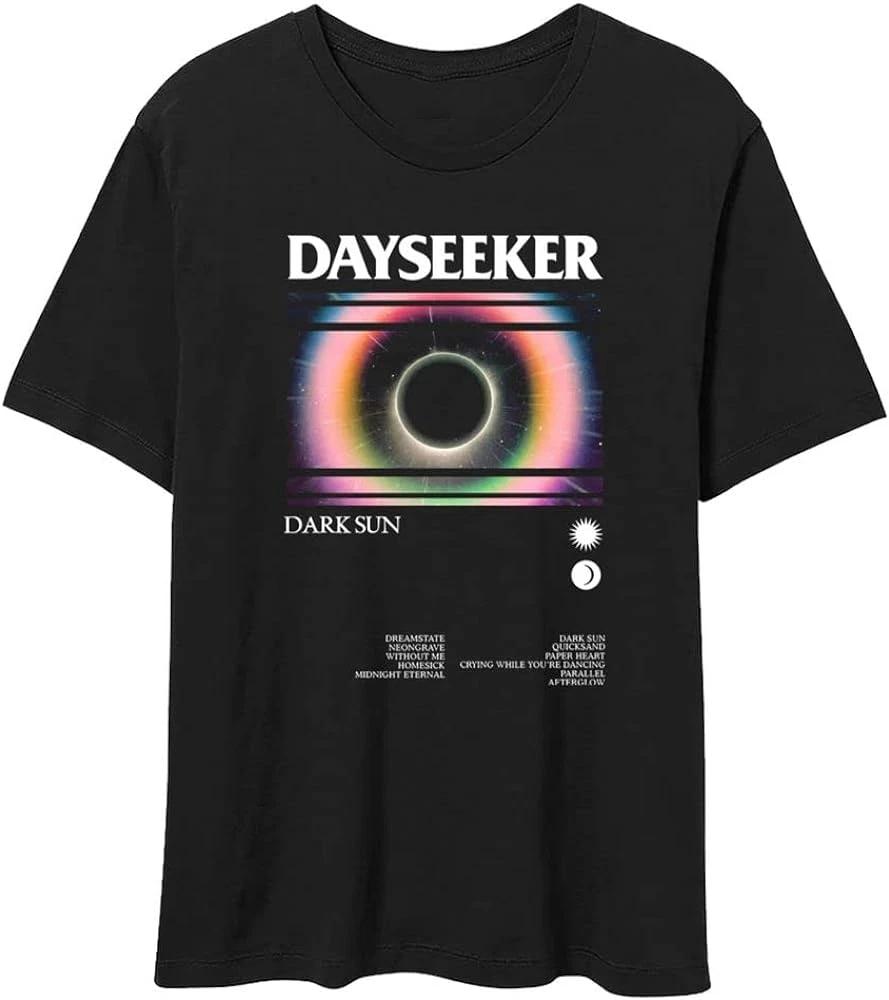 Dayseeker Dark Sun Album T Shirt Full Size S-5XL SS07 M