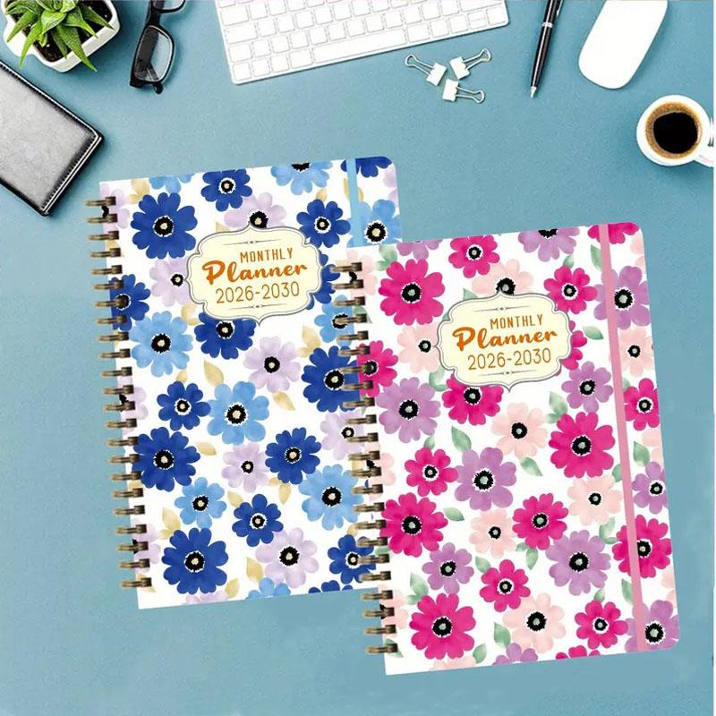 1pc 2026-2030 Long-Term Planner -  5-Year Edition 2026-2030 - Pages - for Home, Office, or Gift - Includes Federal Holidays, High-Quality Paper