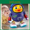 Kids Electric Dancing Space Duck Toy With Lights And Sound For Early Learning Activities