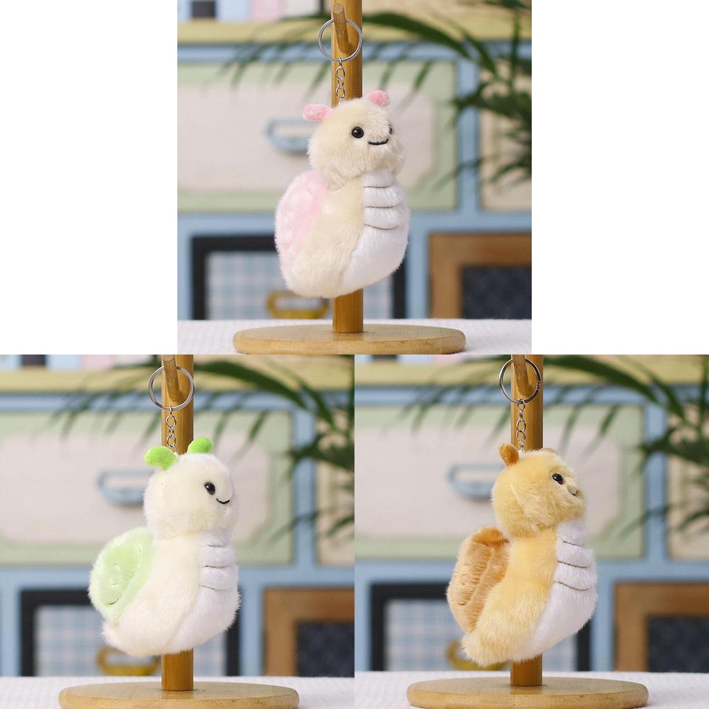 Plush Snail Keychain With Cute Animal Toy For Kids And Teens