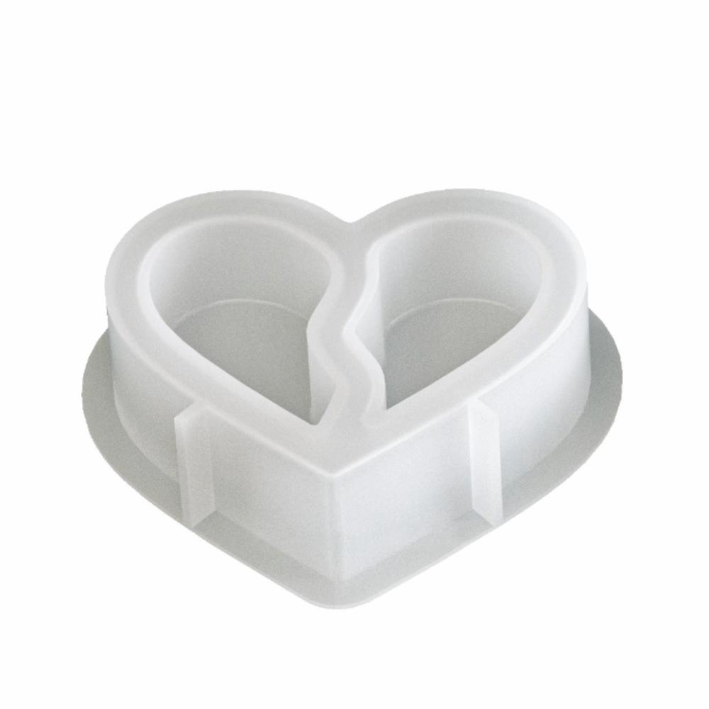 Two Grid DIY Silicone Mold Creative Candle Cup Molds Unique Candlestick Mold  Home Decor