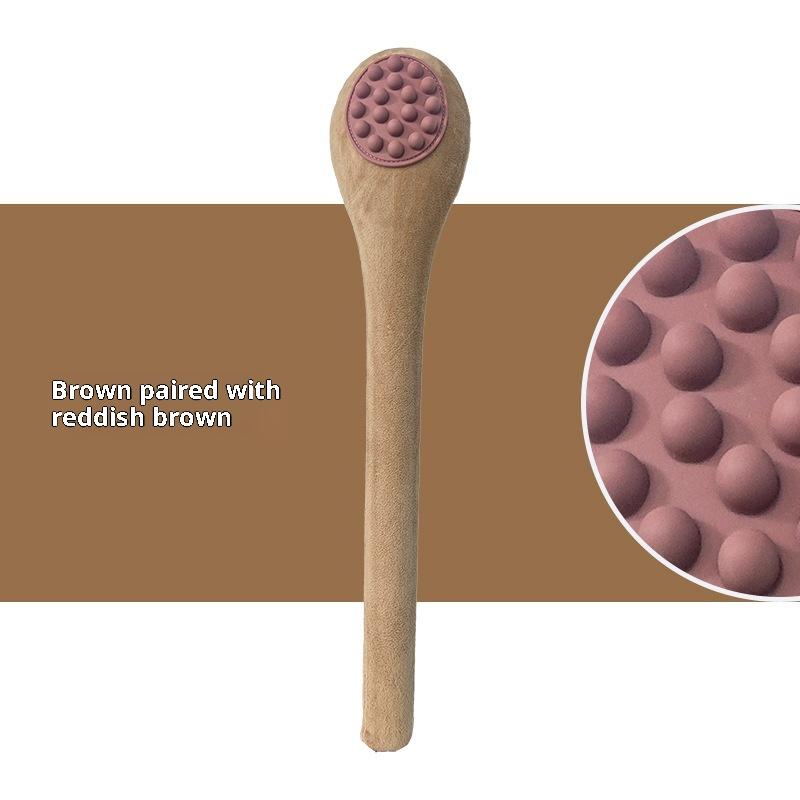 1Pc Multi-functional Extended Back Massage Hammer Meridian Beat Stick Soft Elasticity Health Device Bump Pounding