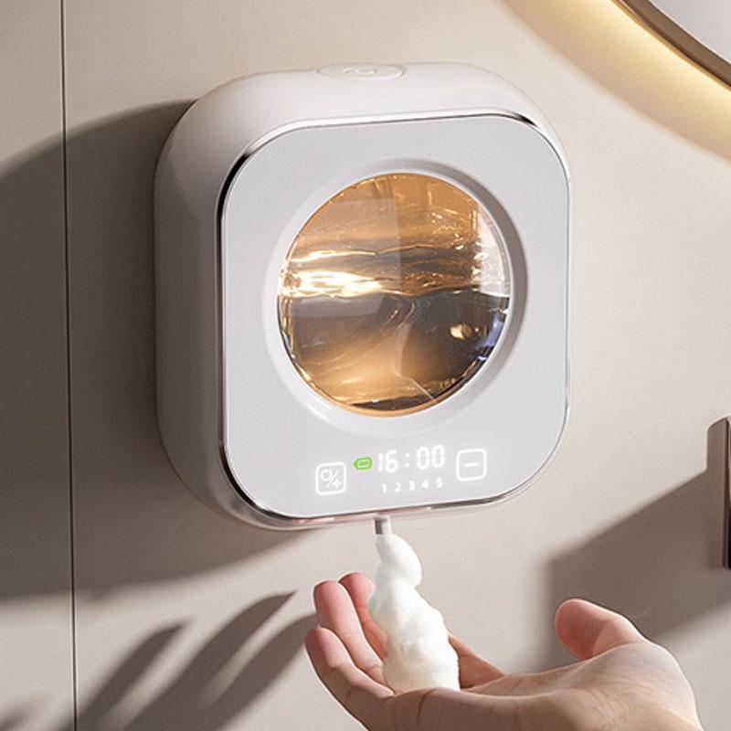 Automatic induction hand washing liquid machine detergent machine intelligent foam wall mounted rechargeable mobile phone