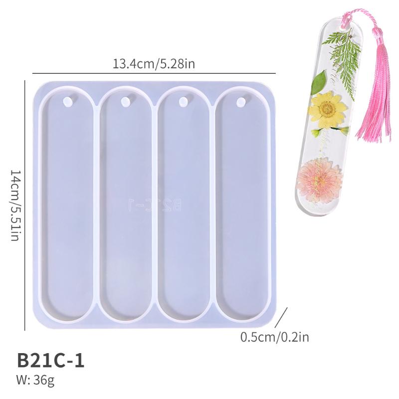 Silicone Mold Rectangle Epoxy Resin Casting Mould For DIY Crystal Epoxy Resin Book Decoration Crafts Accessories