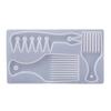 Harzkamm Silikonform Kristallkamm Silikonform DIY Handarbeit Harzform Epoxidharzform Schmuckform Handwerkzeug