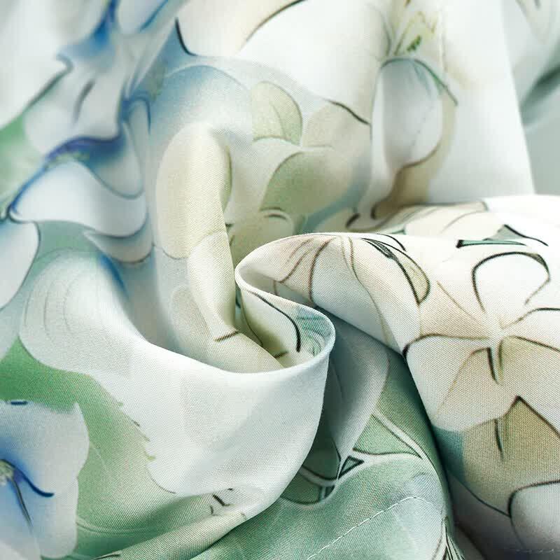 FUANNA "Listening to the Wind" Seven-Hole Antibacterial Summer Quilt