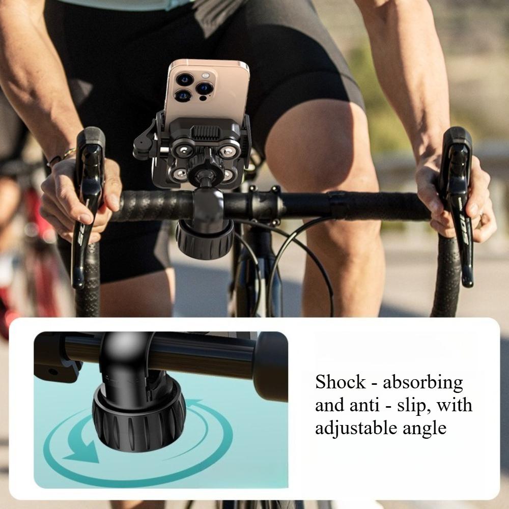 New-Style Shock-Absorbing Phone Mounts Universal Navigation Holders for Electric Bikes Motorcycle Bicycles Mountain Battery Bike