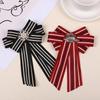 Multipurpose Fun Bowknot Themed Enamel Brooch Elegant Designs Portable Fashion Accessory for Performers Daily Outfits
