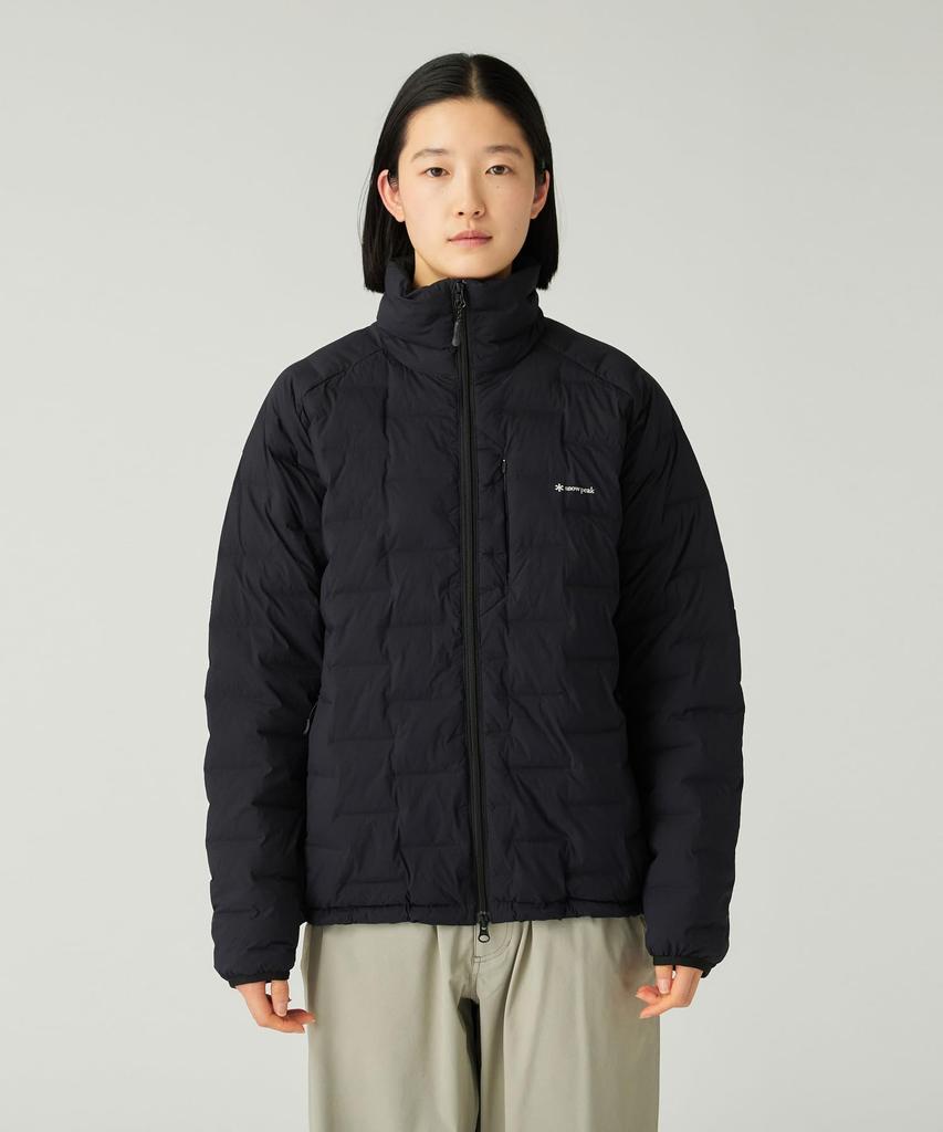 Snow Peak Stretch Double Weave Insulation Jacket Outer and Size L SPF-JK-25AU905, Jacket, Padded, Insulated, Men's Women's, Black,