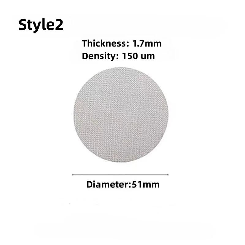 51/53/58mm Reusable Coffee Filter Screen Stainless steel Heat Resistant Mesh Portafilter Coffee Puck Screen for Espresso Machine
