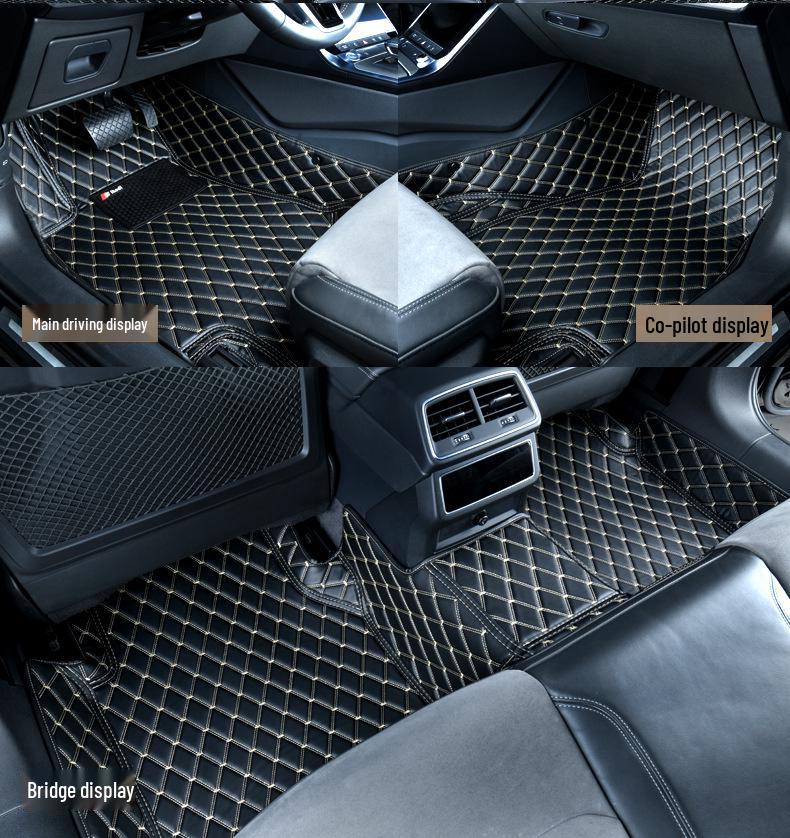 Right-Hand Drive Car Leather Floor Mats: Custom Carpets for Vehicle Interiors