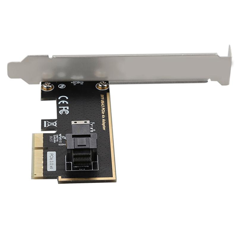 TXB123 Driver Free PICE3.0x4 U2 2.5in Nvme U.2 PCIE 3.0 to SFF8643 Adapter Card