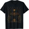 Egyptology Anubis Pyramids Symbol Kemetic Egyptian Cotton Tee - MADE IN USA