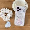 Little Rabbit Cute Flower Lens iPhone 15/16 Pro Max/17 Pro Case
