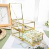 Luxury Jade Pendant Glass Jewelry Display & Storage Box