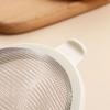 Wooden Handle Sieve Stainless Steel Fine Mesh Flour Sifter Colander Sugar Cocoa Matcha Powder Flour Colander Hand-held