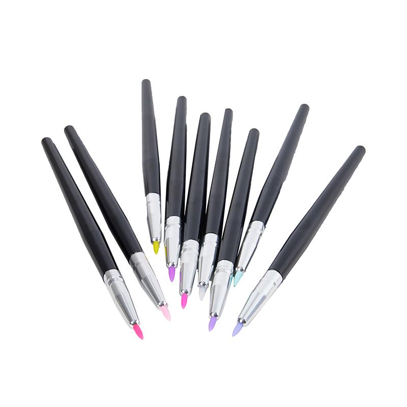 Silikon Make-up Pinsel Eyeliner Make-up Werkzeuge Nail Art DIY Nagel Pinsel Gesichtspinsel Beauty Make-up Pinsel