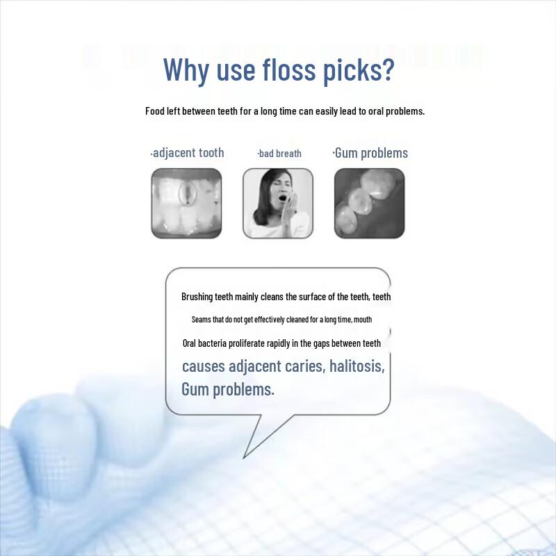 Leng Suan Ling Dental Floss Picks