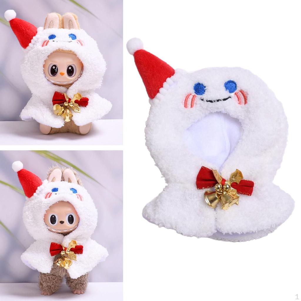 15 - 17 cm Doll Apparel, Festive Shawl, Plush Accessories for Dolls