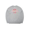 New MLB Sweatshirts Unisex Gray 3AMTB0914-50MGS