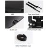 Vehicle Seat Back Organizers Tray Multifunctional Drink Holder Quick Mount System For Snacks Meals Car Interior