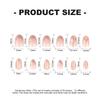 Comfort Curved False Nail With Multilayer Reflective Coating Artificial Nail Long Lasting Wear And Easy Removal
