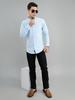 Monte Carlo Mens Slim Fit Solid Full Sleeve Shirt
