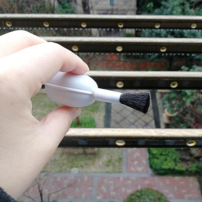 2 In 1 Computer Keyboards Portable Practical Dust Remover Camera Lens Removable Succulent Cleaning Mobile Phone Air Blower Brush