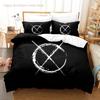 Creepypasta Bedding Set Single Twin Full Queen King Size Bed Set Aldult Boys Bedroom Duvetcover Sets Anime roupas de cama