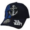 US Navy Anchor Rope Military War USA Official Licensed Hat Cap
