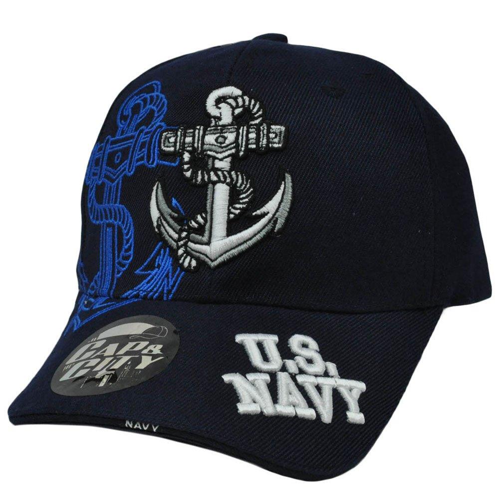 US Navy Anchor Rope Military War USA Official Licensed Hat Cap