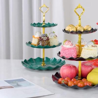 European Multi-Layer Fruit Plate for Living Room - Ideal for Candy, Snacks, and Desserts