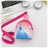 Princess Printed Shoulder Crossbody Chest Bag Children Outdoor Gifts
