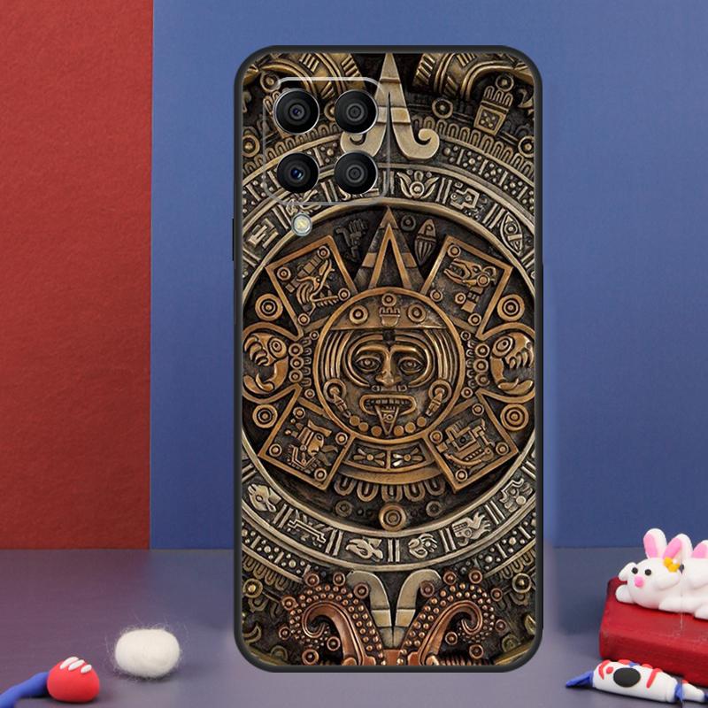 Mayan Calendar Case For Samsung Galaxy M32 M52 M12 M16 M14 M54 M13 M33 M53 M56 M36 M31 M11 M35 M55 M15 M06