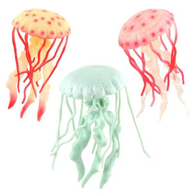 Simulation Marine Creature Model Toy Jellyfish Jellyfish Marine Animal Model Doll Ornament