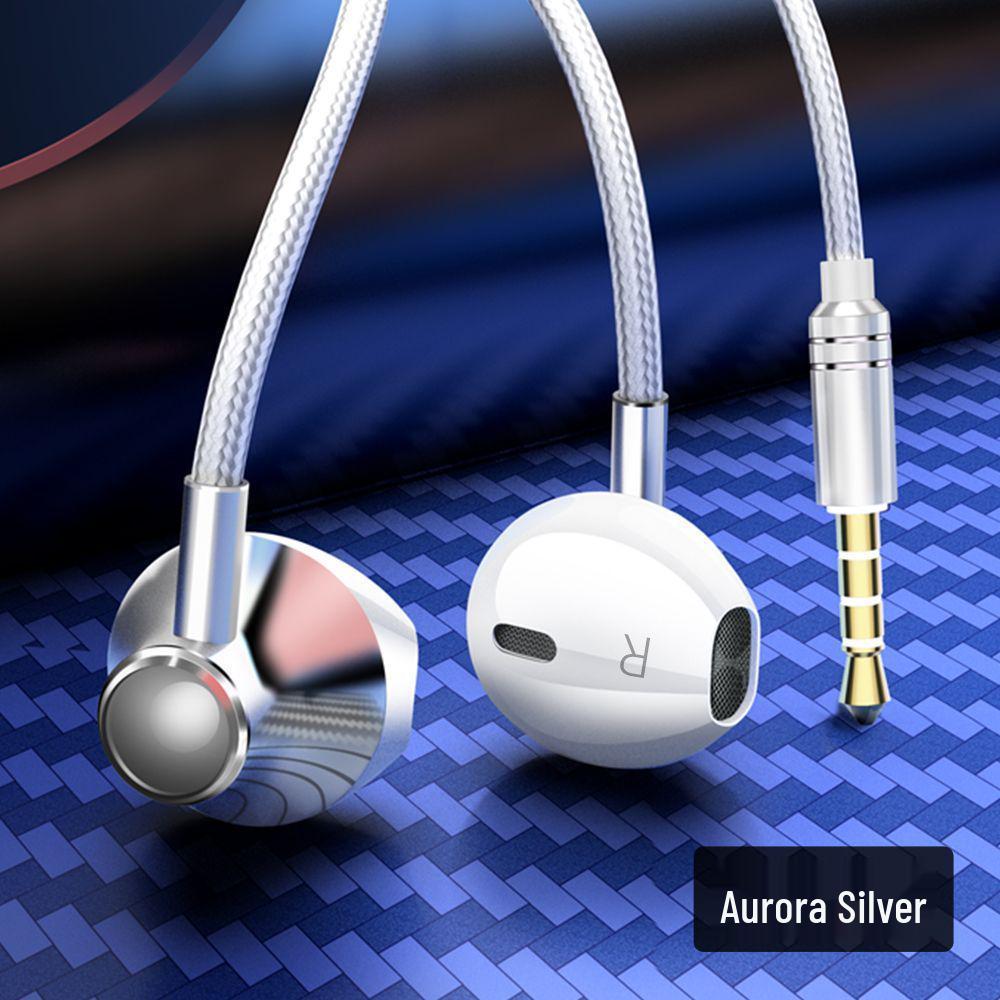 High-End Wired Professional Karaoke Headphones, Nylon Type-C, Universal for OPPO, Xiaomi, Vivo