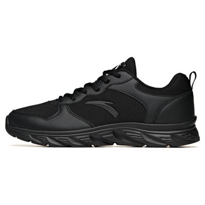 Comfortable Mesh Slip Resistant, Abrasion Resistant, Breathable Low Top Casual Running Shoes Men's Black Sneakers 912145535-1