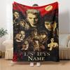 Like Warner Bros. Movies (4) Customize Your Name Blanket Throw Customizable Blanket Soft & Cozy Great for Home Decor Bed Sofa Chair
