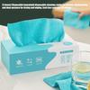 3 Boxes Disposable Quick Draw Kitchen Dish Cloths Soft Fiber Towels 20 Count Each