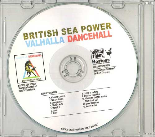 

CD BRITISH SEA POWER - Valhalla Dancehall HOSTESS ENTERTA Japan Rock Used