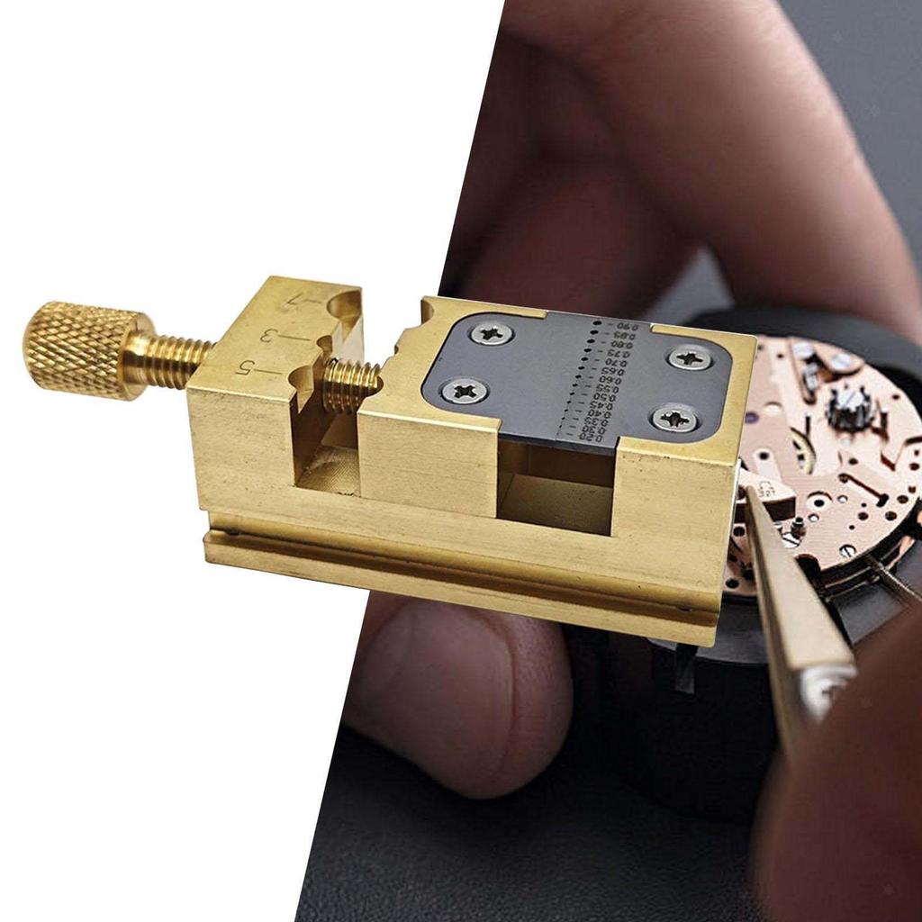 Precision Watch Repairing Clamping Table, Pointer Tube Clamp Wheel Vice Clamp Fixing Bench Clamp
