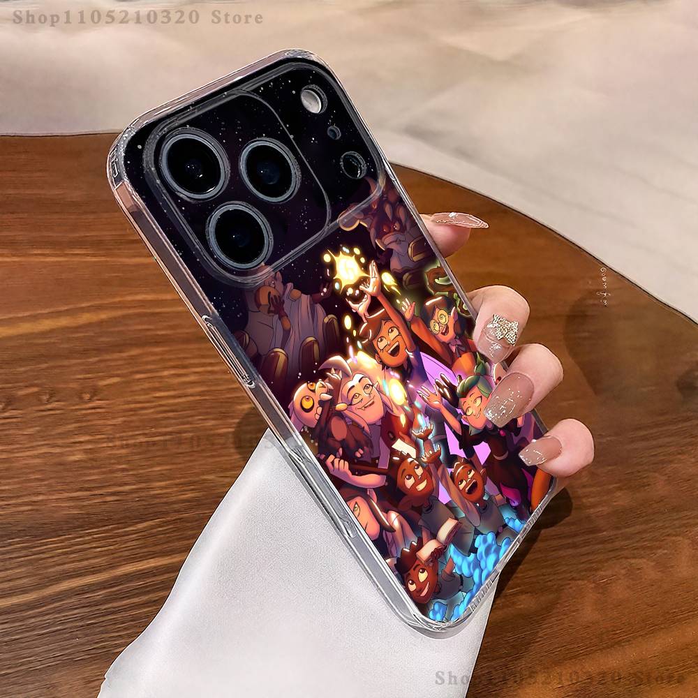 T-The O-Owl House Hunter Phone Case For iPhone 17,16,11,15,13,14,12,Air,Mini,Plus,Pro,Max,Plus,E Clear Soft Shell